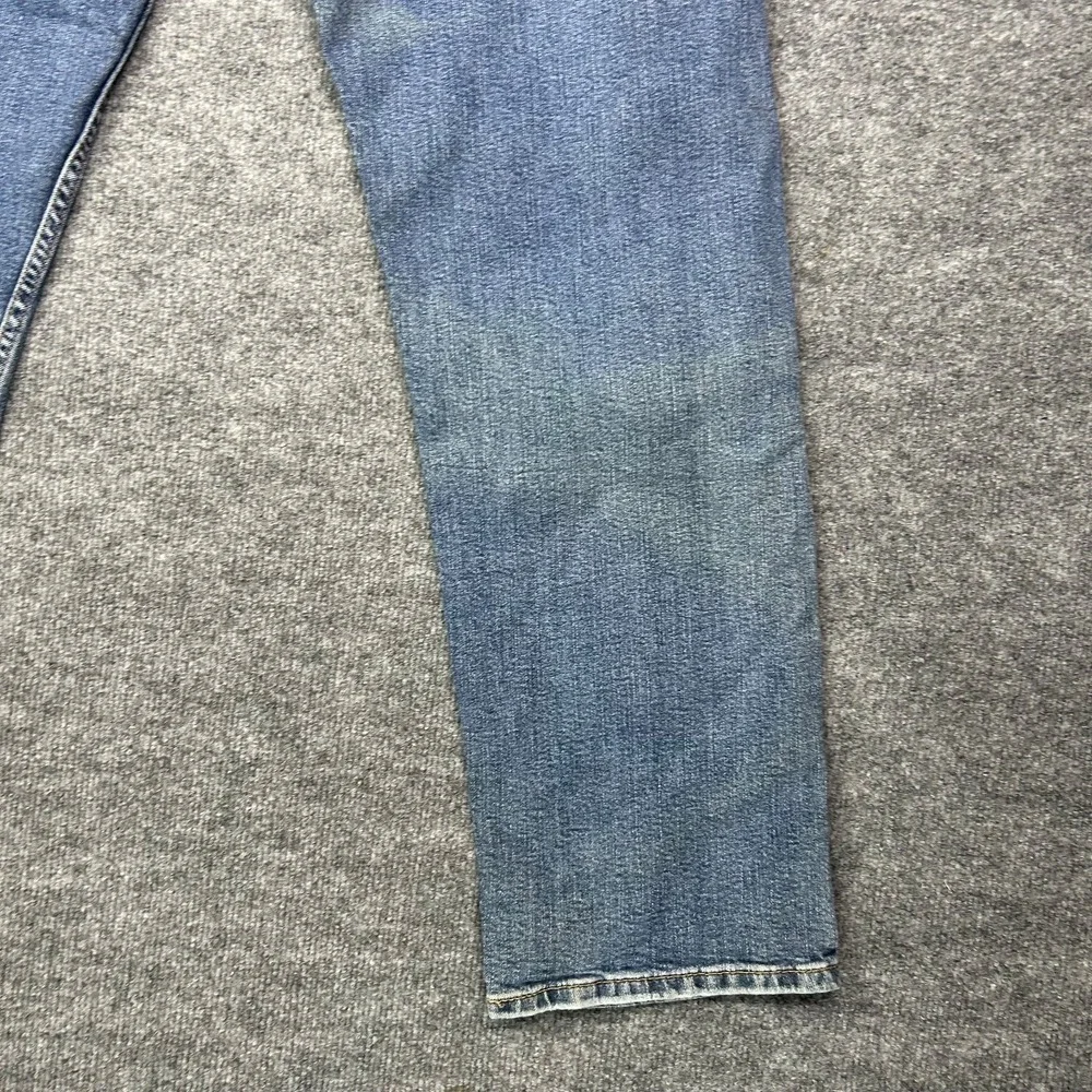Levi's 505 Jeans Men's Blue Denim Stretch High Rise Classic Straight Fit - 40X32